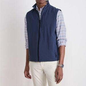 Performance Mariner Soft Shell Blue Vest-XL